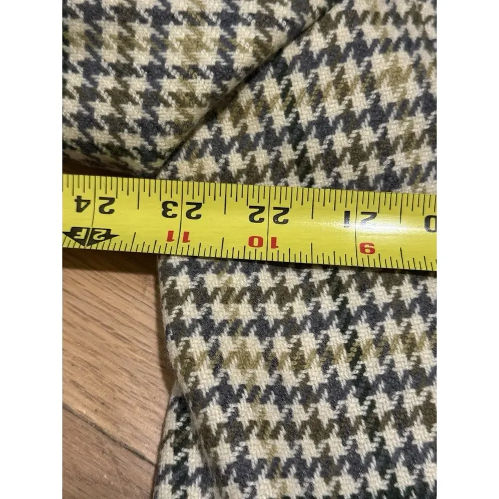 Vintage Gucci Wool & Cashmere Houndstooth Sport Coat - Made in Italy / Blazer